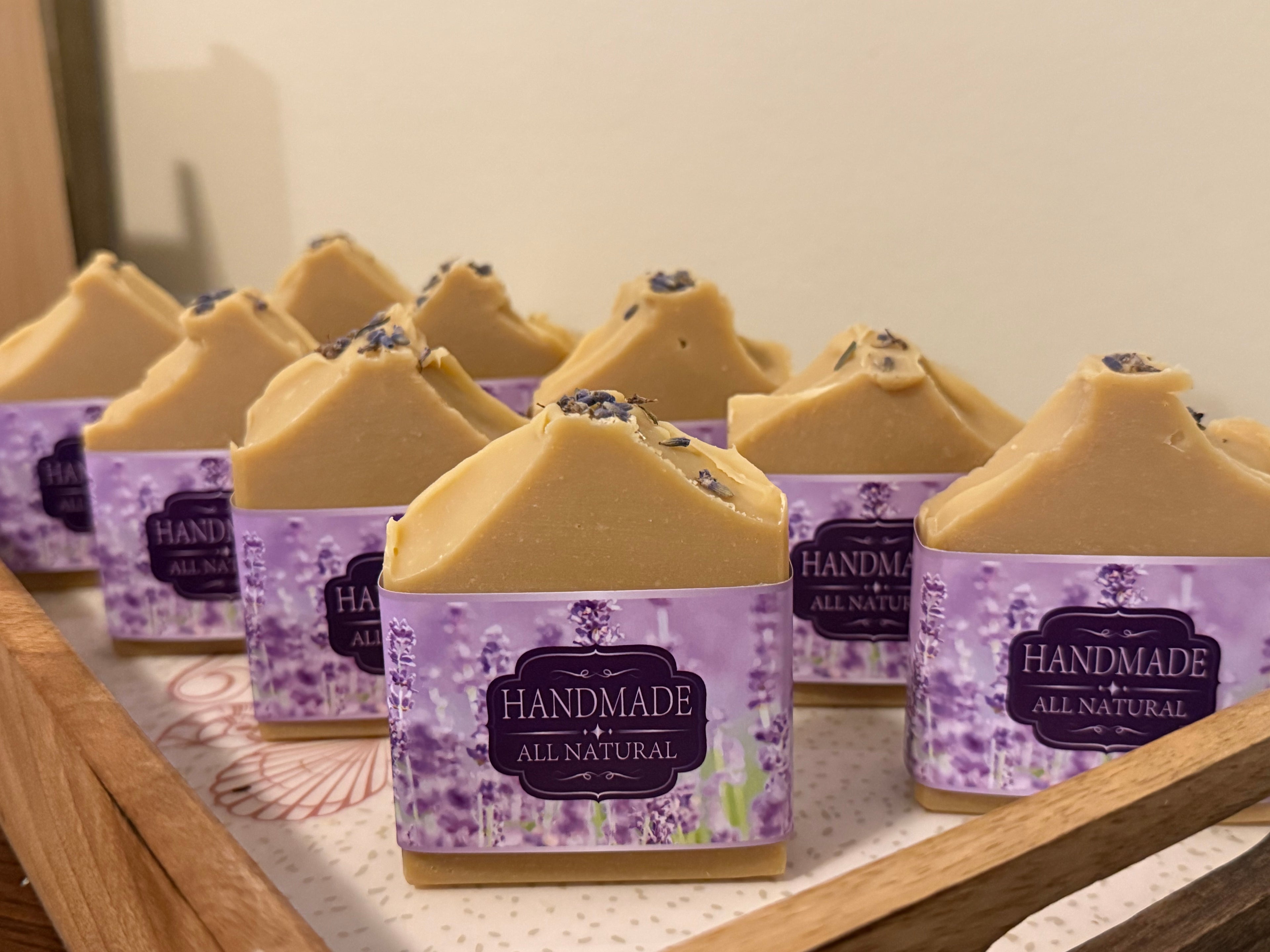 Lavender & Sweet Orange Shea Butter Goat Milk Soap