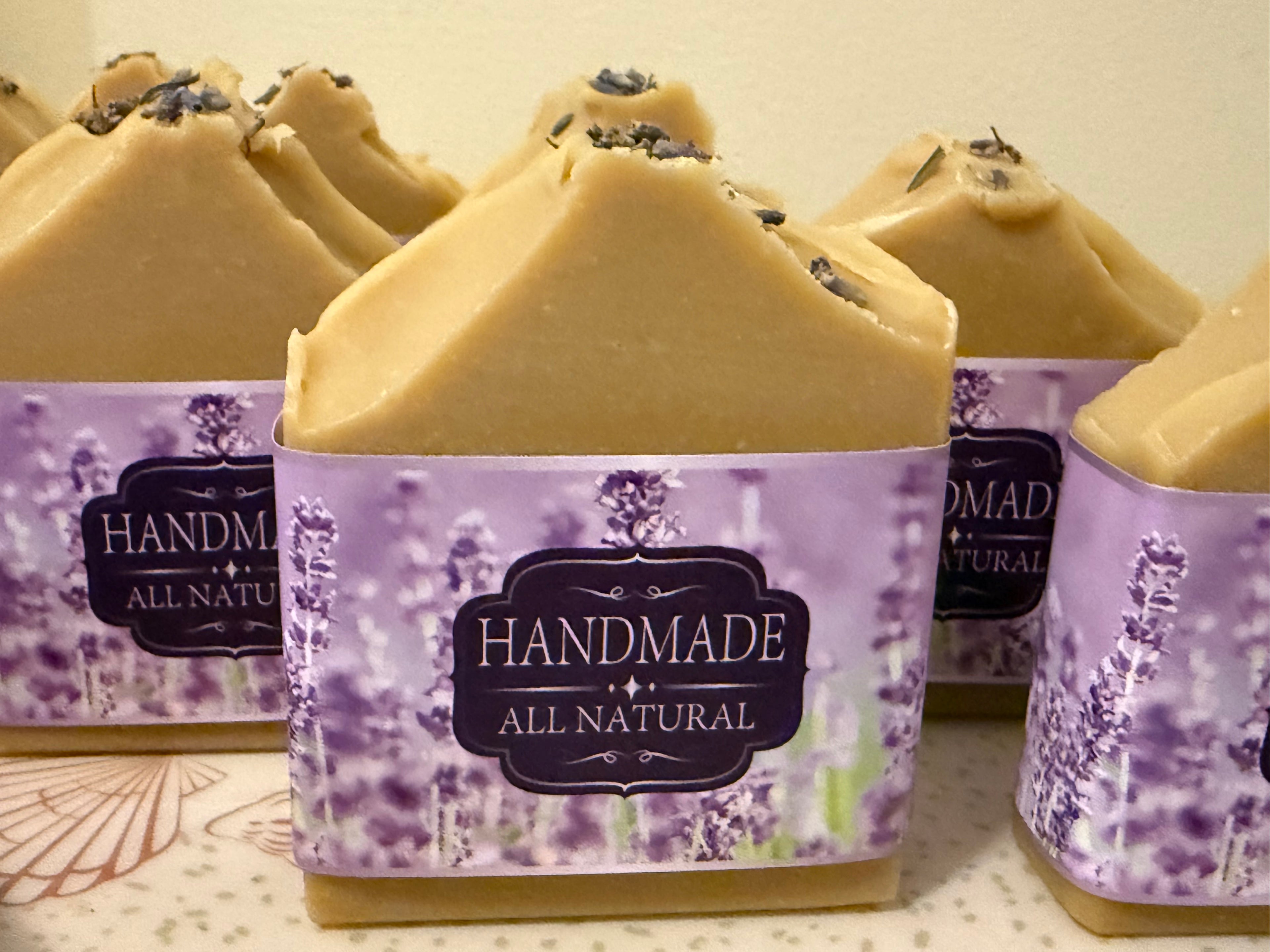 Lavender & Sweet Orange Shea Butter Goat Milk Soap
