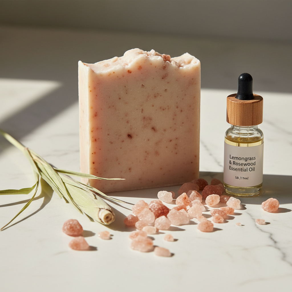 Pink Himalayan Salt Soap